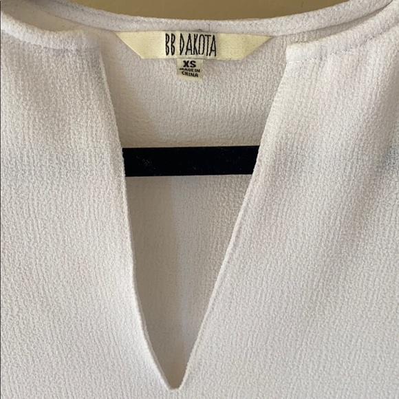 BB Dakota, White Grendell Tunic dress - Picture 6 of 9